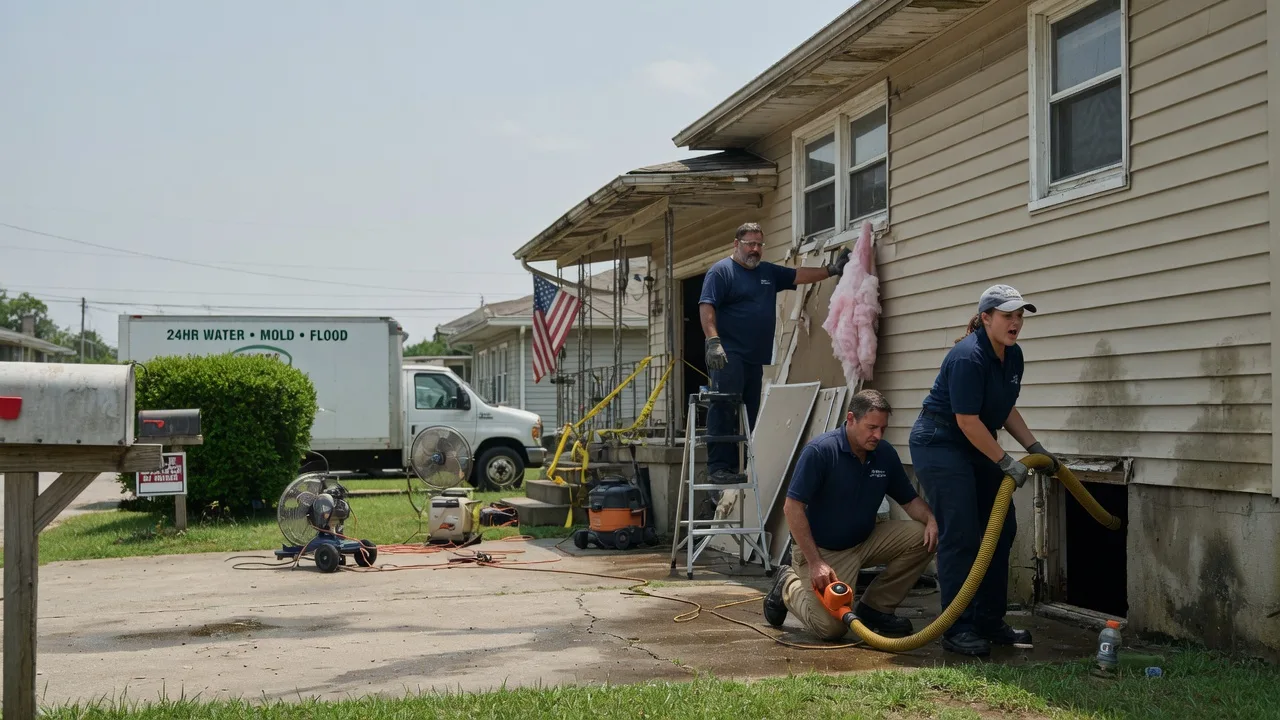 Water Damage Repair in Mill Spring, NC near me